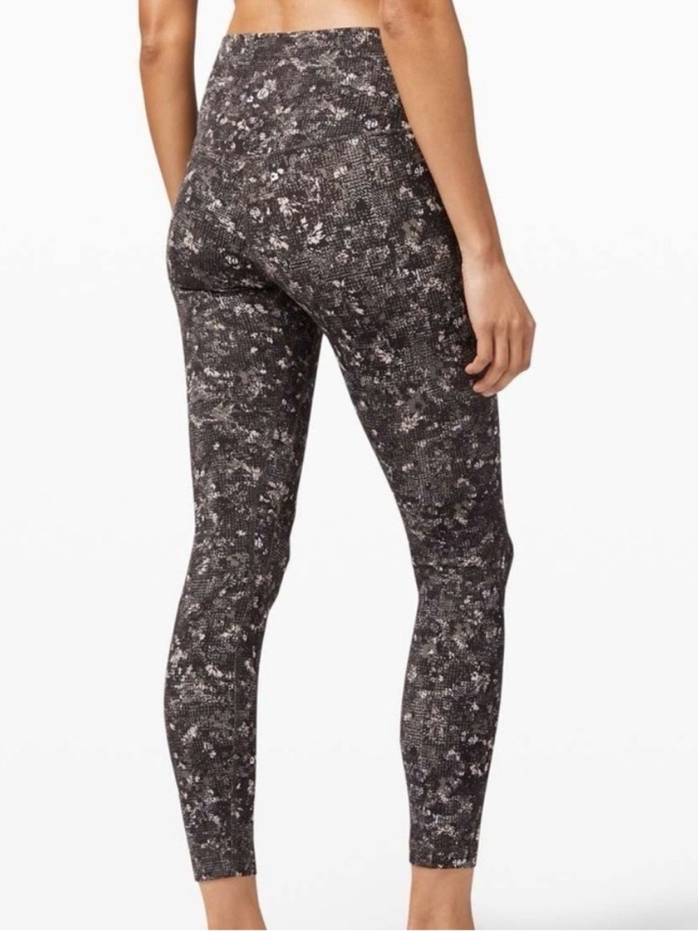 Lululemon Align Pant II cropped leggings in "Grey Equalized Multi"
